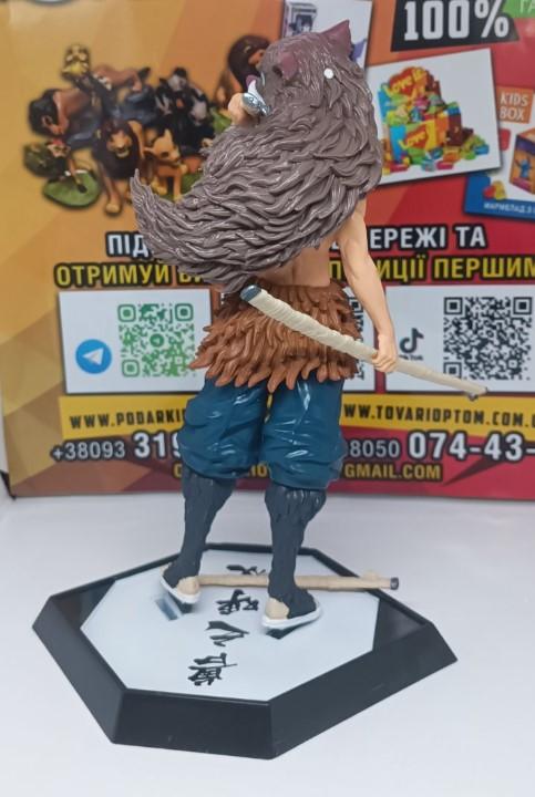 Фигурка Иноске Хашибира Клинок рассекающий демонов игрушка Inosuke Hashibira Demon Slayer аниме 30см