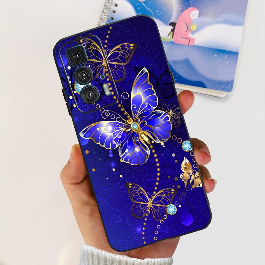 For Motorola Edge 20 Pro Back Cover Phone Case Soft Clear Silicone Shockproof Protection Funda Coque For Motorola Edge 20 Capa
