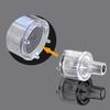 2Pcs Garden Inlet Pipe Filter Head Water Purifier Joint With Strainer Net Watering Irrigation Filter