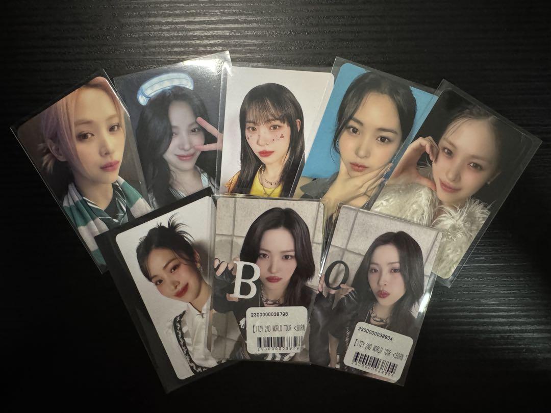 

[USED] ITZY Ryujin trading card