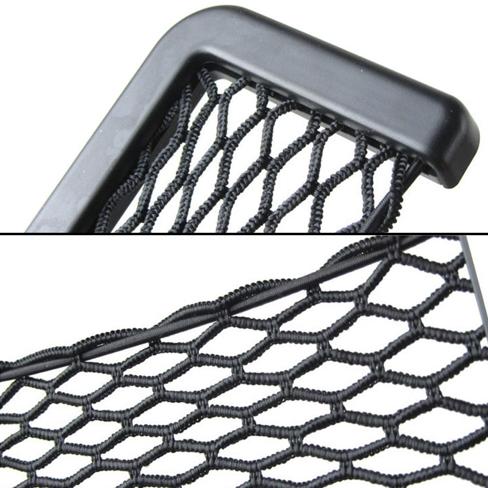 1Pcs Car Organizer Storage Bag Universal Auto Paste Net Pocket Organizer Bag Phone Holder Box Car Accessories 20*8CM 8*15CM