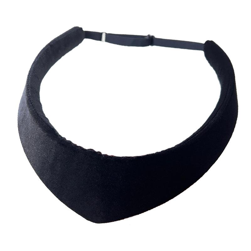 

Ретро бархатная повязка на голову для женщин, девочек, детей, мягкий нескользящий аксессуар для волос для повседневной носки, вечеринок, мероприятий чёрный