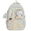 New junior high school student schoolbag large-capacity hanging trolley case wear-resistant and dirt-resistant college student casual backpack