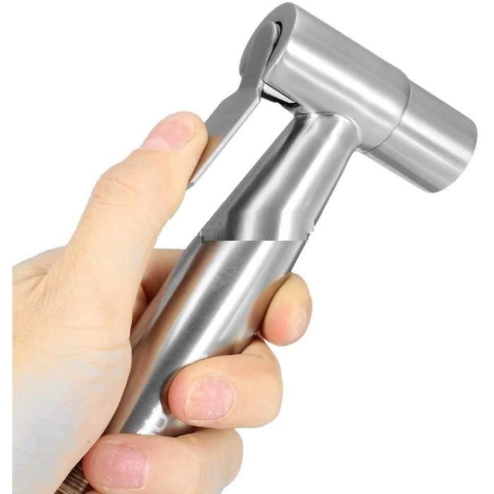 Bidet-Sprüher Mini-Toilettensprüher Dusche Gold Hochwertig, Tragbarer Bidet-Sprüher in Silber[H4575]