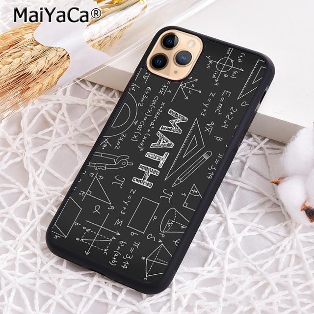 Math For iPhone 17 Air 16 15 14mulas of Rubber Equations Phone Case For iPhone 17 Air 16 Pro Max 15 14 Plus 12 13