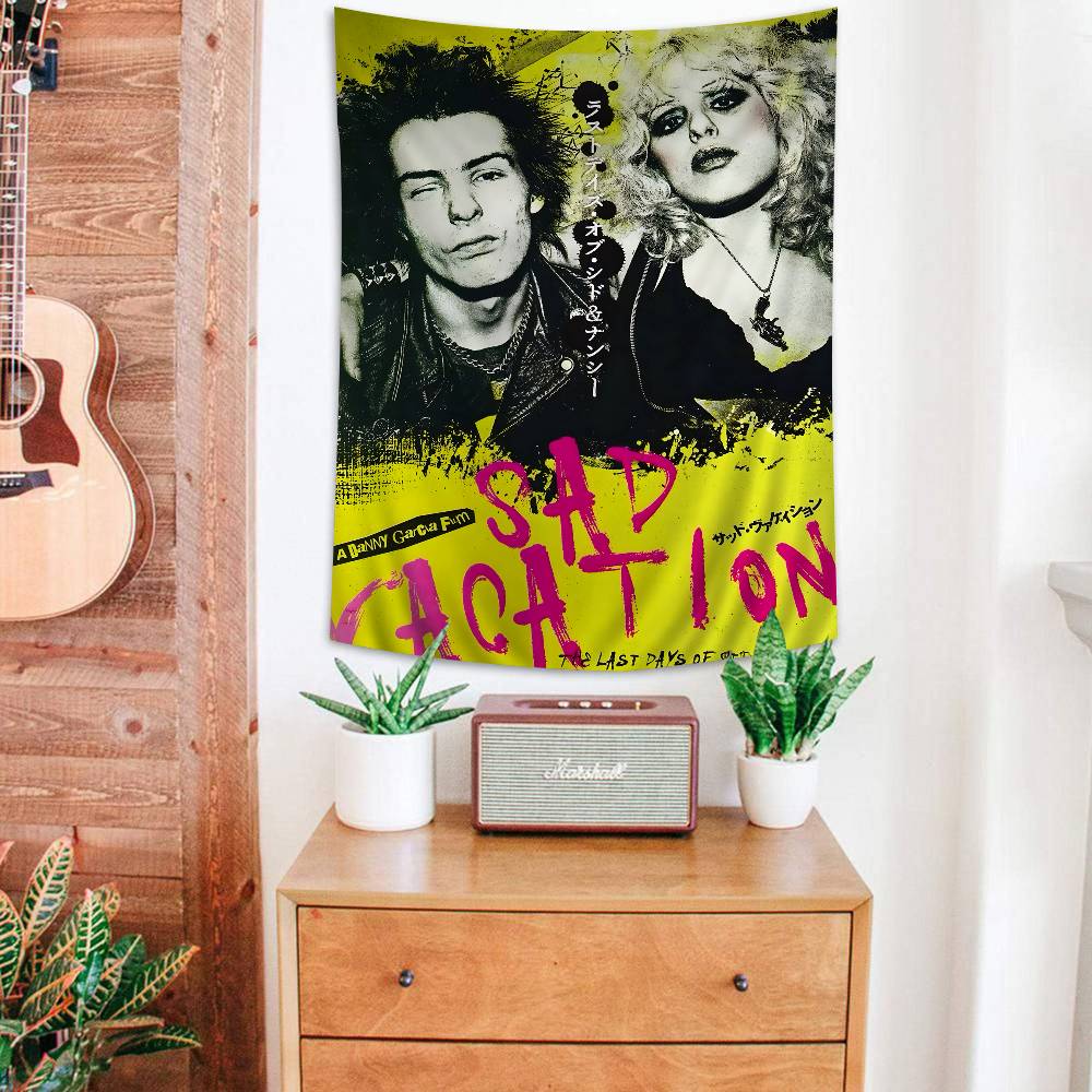 SSex PPistols Rock Band Wall Tapestry Bohemian Wall Tapestries Mandala Wall Hanging Home Decor