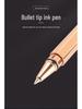 Hexagonal Retro Brass Ballpoint Pen - Office & Student Signing Pen
