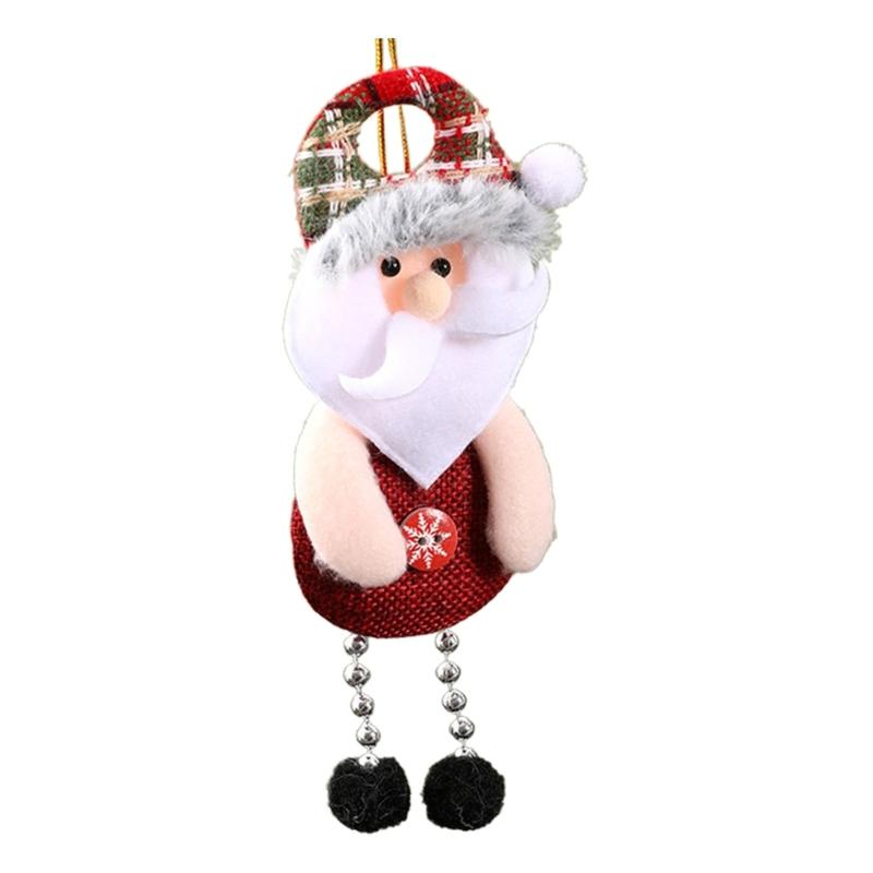 Christmas Santa Statue For House And Landscape Scenes Hanging Pendant Ornament