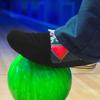 1 ks Posuvný kryt na bowlingovou botu Chránič na bowlingové boty do interiéru Hladký posuvný návlek na boty Střední velikost
