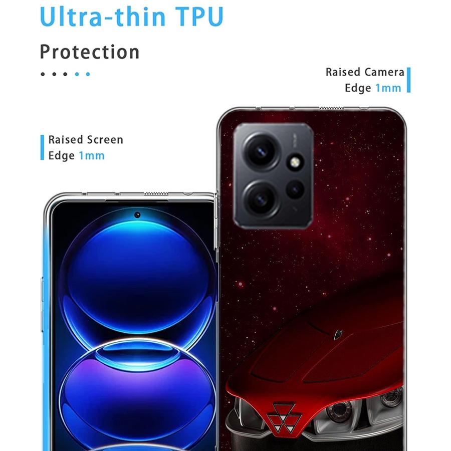Tractor Farm Phone Case For Redmi Note 14 15 Pro 5G 13 12 Pro Plus 11 11T 11E 11S 10 Pro 10S 9 9S Cover Cell Clear TPU Capa Comp
