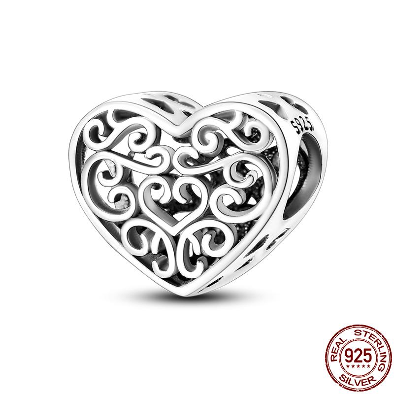 100% 925 Strerling Silver Bee Series Charms Fit Original Diy Bracelet Beads DIY Jewelry For Women