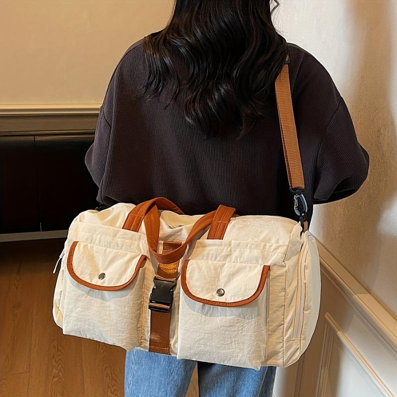 Large Capacity Gym & Travel Duffel Bag with Dry/Wet Separation, Spacious Weekend Travel Duffels,  Ideal for Travel and Fitness Enthusiasts