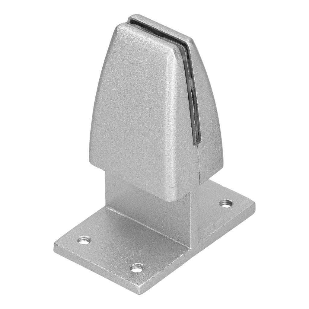 4 pièces Pince de fixation pour écran de bureau Type T Alliage d'aluminium Argent Support de fixation pour cloison de bureau pour