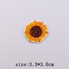 Sunflower Embroidery Patches For Clothing Thermoadhesive Patches For Clothes Cartoon Flower Sewing Fusible Patch Stickers Badges