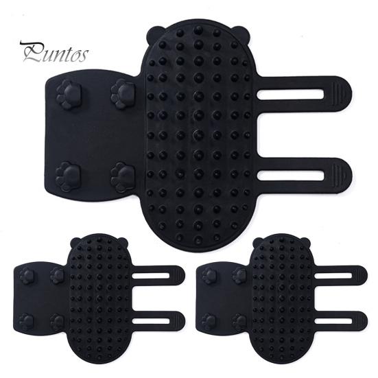 1Pc/3Pcs Cat Self Groomer Brush Adjustable Corner Cat Face Itch Scratching Brush Table Leg Silicone Self Massage Comb for Cats Dogs