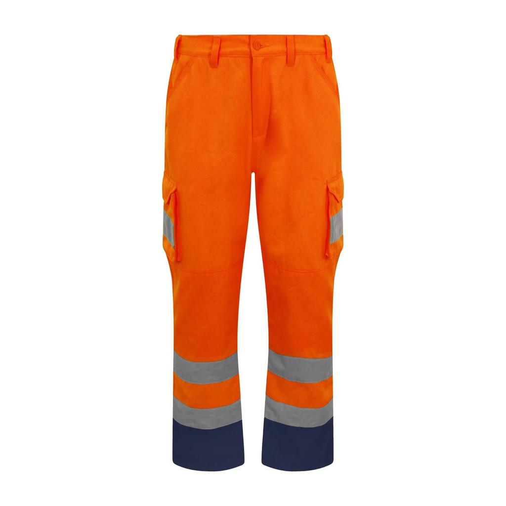 PRO RTX High Visibility Mens Cargo Trousers