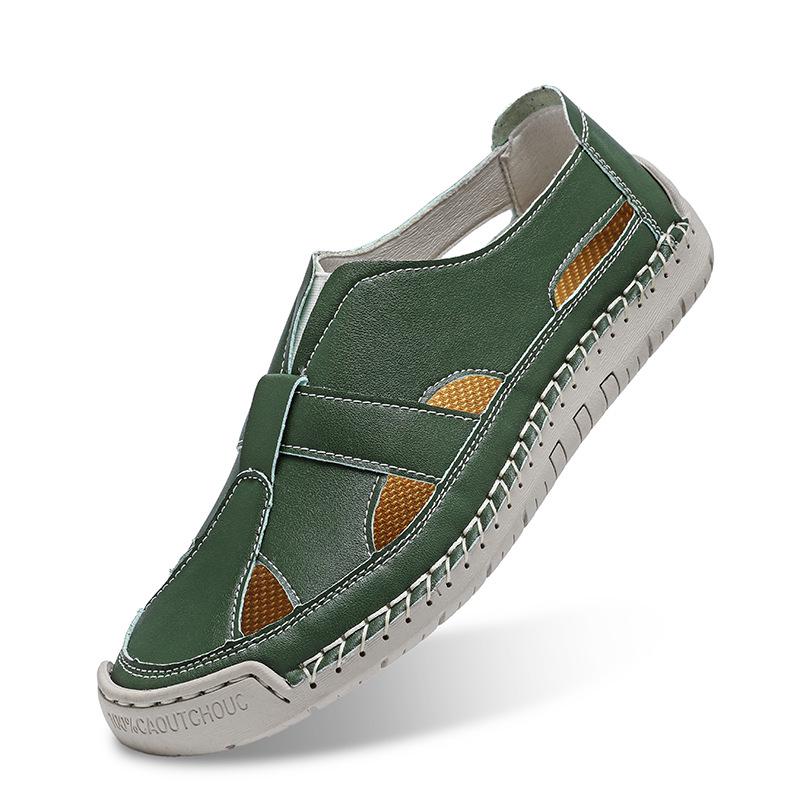 Lichte Dames Zomer Sandalen Anti-slip 2025 - Romeins Plat Geweven, Zachte Zool, Perfect voor Strand en Studenten