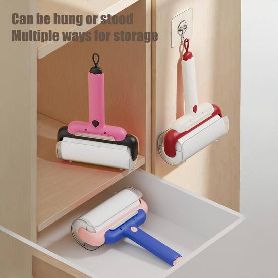 Lint Roller Tearable Replaceable Core Strong Adhesion High-Viscosity Paper Three-in-One Sticky Shaving Functions Pet Hair Lint Remover