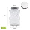 Disposable Drink Bottles Cute Bear Plastic Cup Juice Beverage Storage Bottles