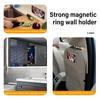 Magnetic Ring Holder For iPhone 16 14 13 Magnet Wall Mobile Phone Holder Magnetic Car Phone Stand for Magsafe case iPad Tablet