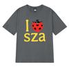 Fashion I Love SZA Grand National Tour 2025 Graphic T Shirt Men Women Trend Y2k Short Sleeve T-shirts Unisex Hip Hop Cotton Tops