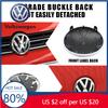 2026 Varmt For VOLKSWAGEN VW 2 stk VW Frontgrillmerke Bakluke Emblem Logo Dekorativ For Volkswagen Polo 6 6C 2014-2018 Au