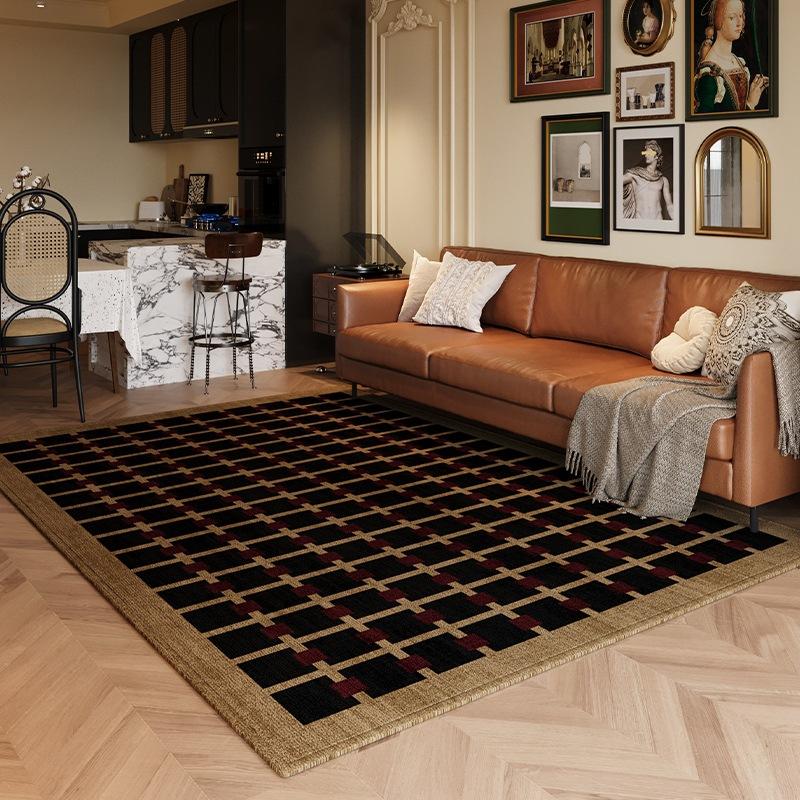 

Living Room Carpet Household Bedroom Bedside Carpet Anti Slip Pad Stain Resistant Wear-resistant 80 * 120Cm