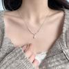 Elegant Irregular Water Drop Necklace - Women's Luxury Summer Accessory, 2024 Style Clavicle Chain