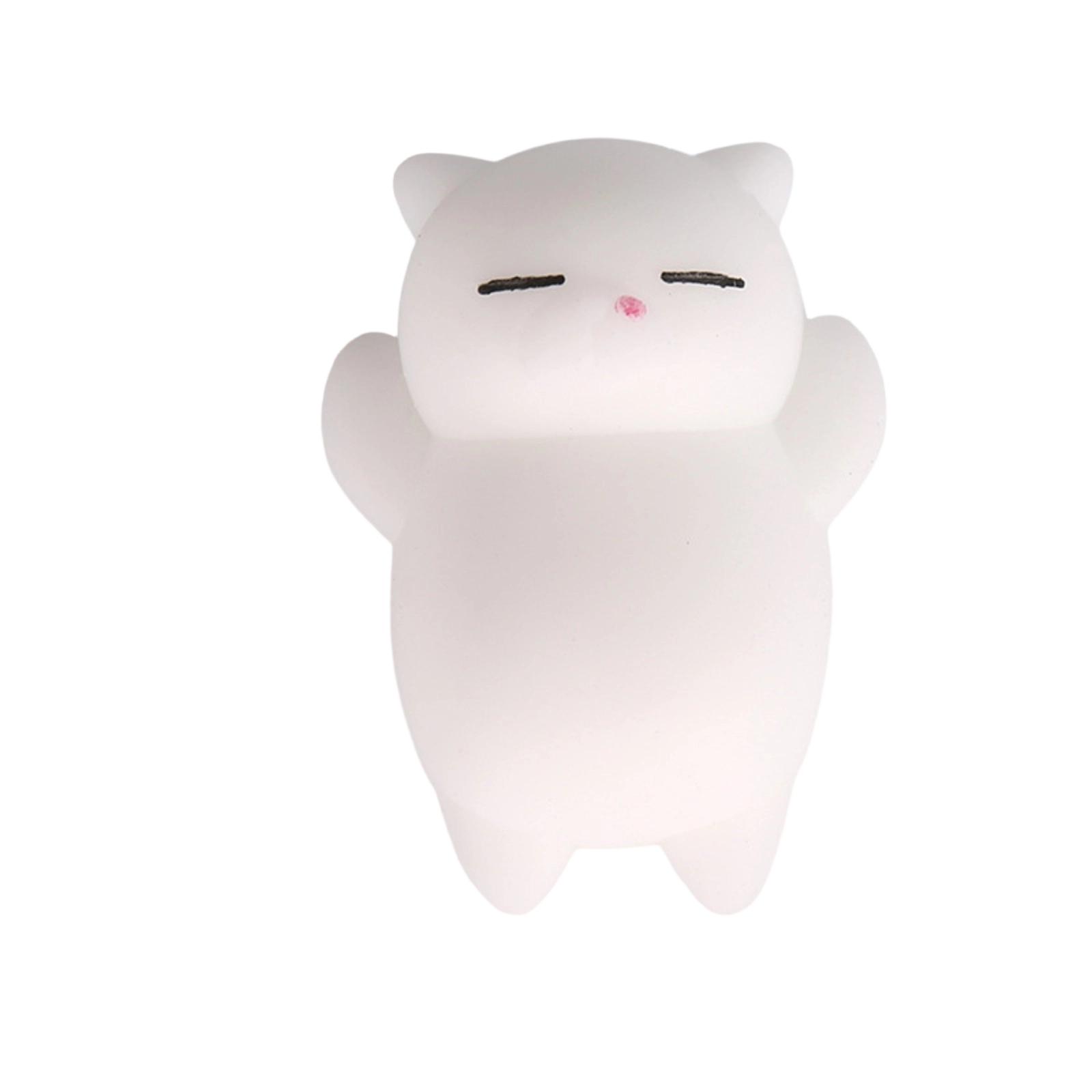 

Cute Animal Shaped Squeeze Toy Soft Stress Relief Toy for Kids and Adults Desk Decoration Gift One Size