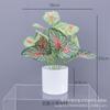 Artificial Pothos Plant Decor Living Room Office Indoor Home Decoration Fake Greenery