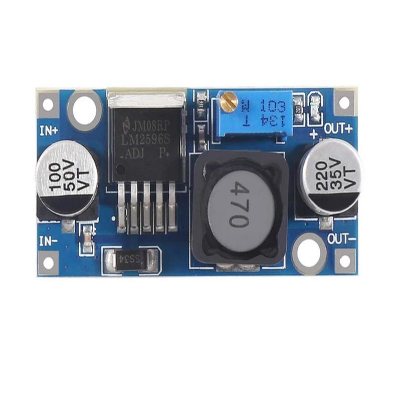 LM2596s DC-DC Step-down Power Supply Module 3A Adjustable Step-down Module LM2596 Voltage Regulator 24V 12V 5V 3V