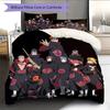 Cartoon Pattern Bedding Quilt Set Quilt Cover Pillowcase Home Decoration Birthday Gift (1 * Duvet Cover + 2 * Pillowcase, Without Core)