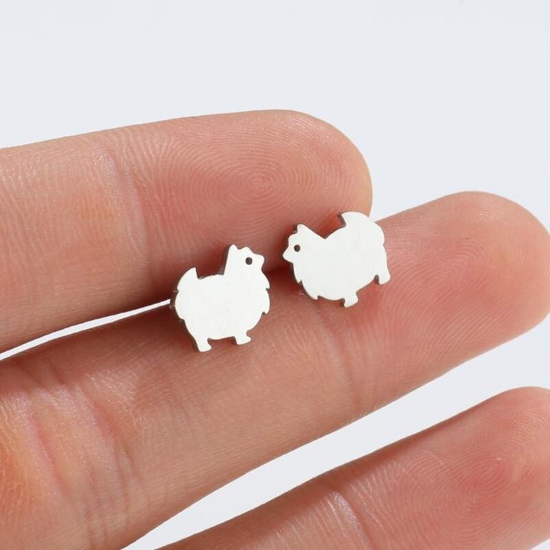 Korean Style Sheep Studs Earrings Animal Earwear Lightweight and Comfortable Ear Accessories for Fashion Enthusiasts