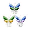 Butterfly Display Sculpture Butterflies Shaped Ornament Crystal Desk Decorations