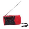 Emergency Radio Solar Hand Crank Weather Portable Self Powered NOAA AM FM WB Phone Charger 2000mAH with LED Light