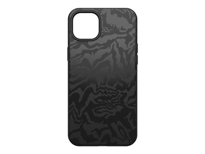 Coque otterbox symmetry+ pour iphone 14 plus - antichoc - anti-chute - plastique recyclé - noir