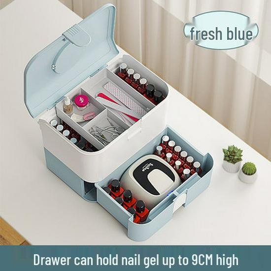 Portable Dustproof Cosmetic & Jewelry Organizer 32cm x 20cm x 25cm