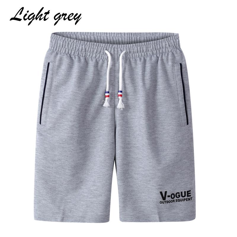 

Шорты мужские летние брюки с пятью точками тонкие повседневные спортивные свободные пляжные брюки большие брюки бриджи мужские брюки Tide XXL