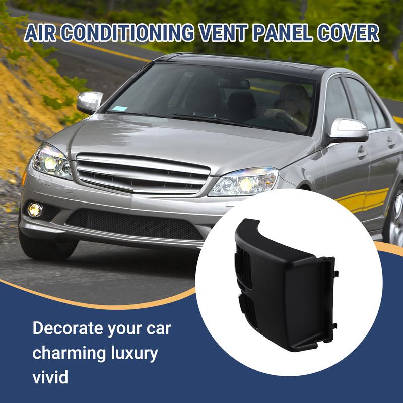 A58X-Car Rear Back Center Console A/C Air Vent Conditioning Grille For Mercedes Benz C Class W204
