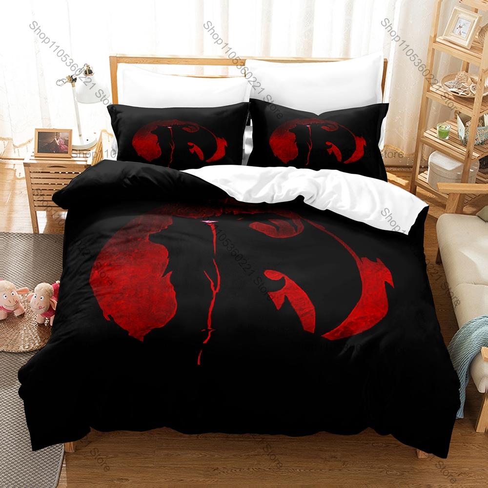 Devilman Akira Fudo Devilman Crybaby Dark Demon Horror Classic Japanese Action Anime HD Bedding Set Duvet Cover + 2 Pillowcases