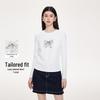 FivePlus Women's Long Sleeve Slim-Fit T-Shirt