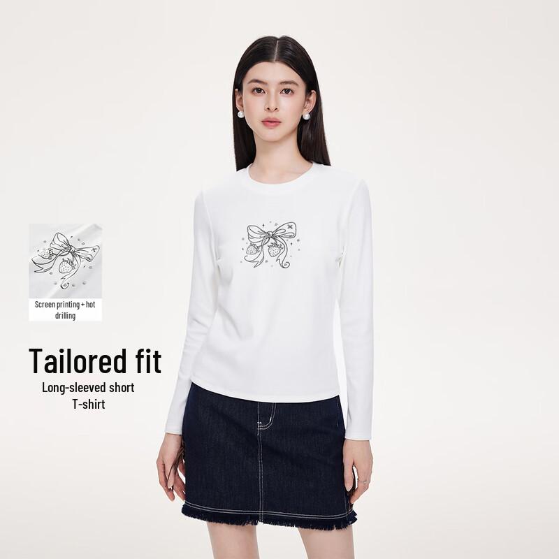 FivePlus Women's Long Sleeve Slim-Fit T-Shirt