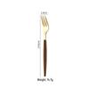 Abay Wood Grain Handle Portuguese Cutlery