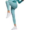 PUMA High Waist Running Fitness Training Elegant Solid Color Nine Point Sports Pants Women bottoms Dark-Blue 520267-48