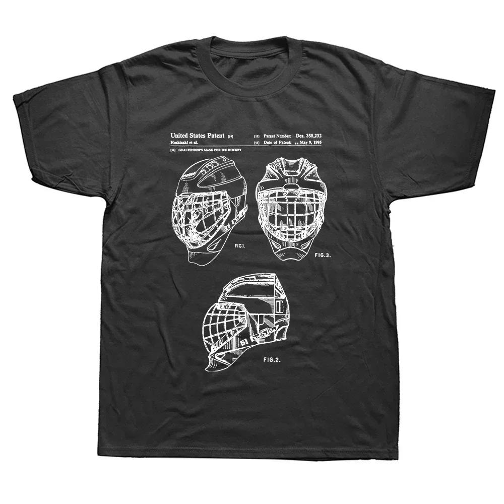 Eat Sleep Hockey Repeat Adult Ice Hockey Retro Vintage Tee Tops Round Neck Fashion Tshirt Clothing Casual Basic Tshirts