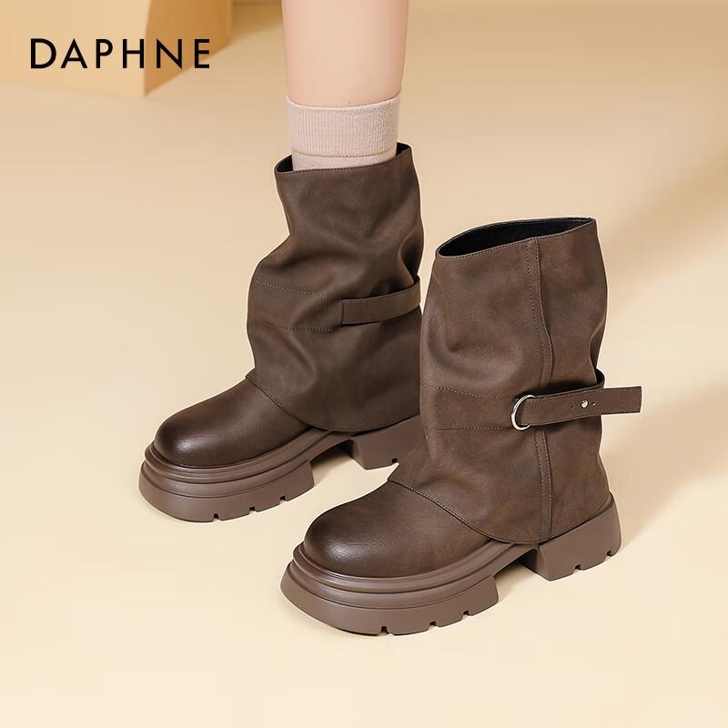 Daphne Women s Western Rider Ankle Boots 36