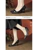BEIJIANI 3385-3 Schleife Französische Stiletto-High-Heels: Elegante und bequeme Damenschuhe