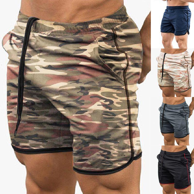 Training Mens Sports Bodybuilding Summer Shorts Workout Fitness Gym Shorts Pants