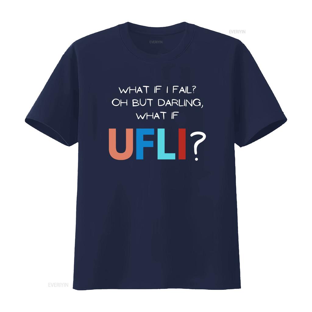 Inspirational Quote T Shirt What If I Fail Oh But Darling UFLI vintage Washed Top For Everyday Wear Versatile Stylish fashion