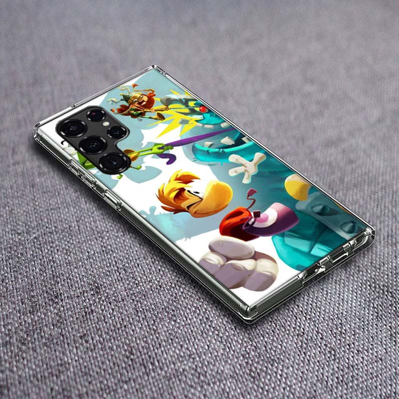 Spiel Rayman Legends Handyhülle Für Samsung Galaxy S24 S23 S21 S20 FE S22 S26 Ultra S25 Edge S10 Plus Hülle Klar TPU Capa Schale